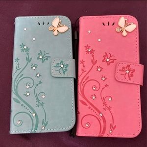 Butterfly Iphone 6 Wallet Cases